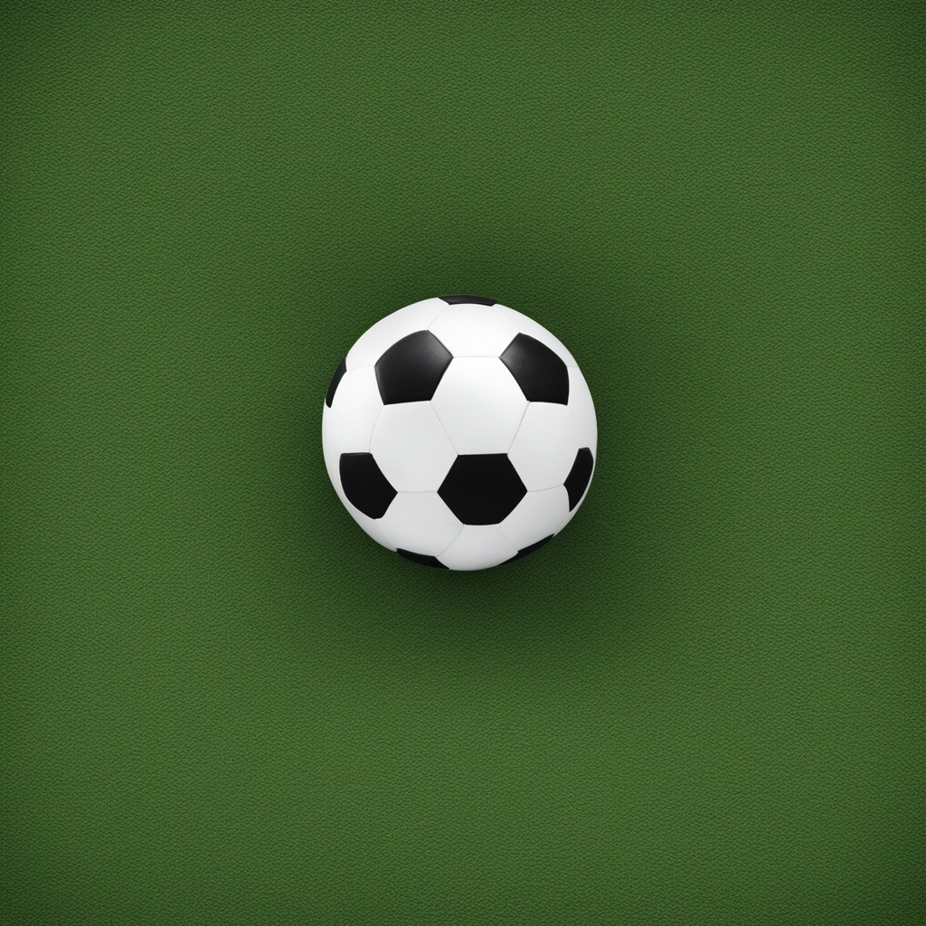 football on grass A Chicken